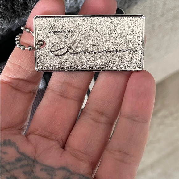 Vintage Havana Zebra Strap Black and White Bag - Picture 5 of 6